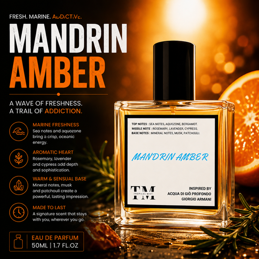 Mandarin amber - Inspired by Acqua di Giò Profondo Giorgio Armani