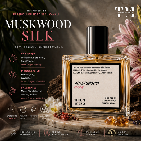 Muskwood silk - Inspired by Freedom Musk Santal Kayali