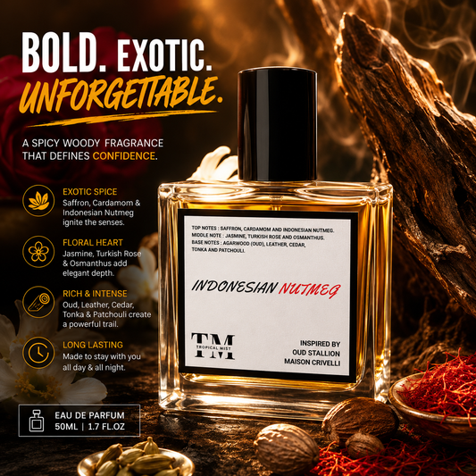 Indonesian nutmeg - Inspired by Oud Stallion Maison Crivelli