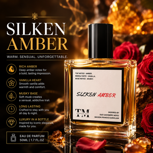 Silken amber - Inspired by Oud Cashmere Mood Mfk's