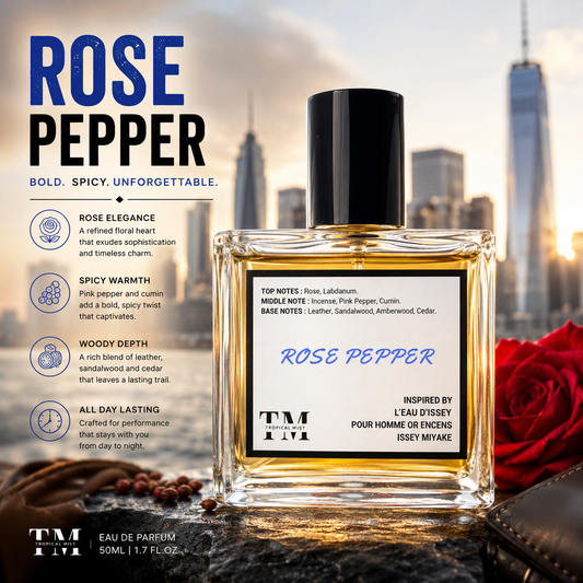 Rose pepper - Inspired by L’Eau d’Issey Pour Homme Or Encens Issey Miyake