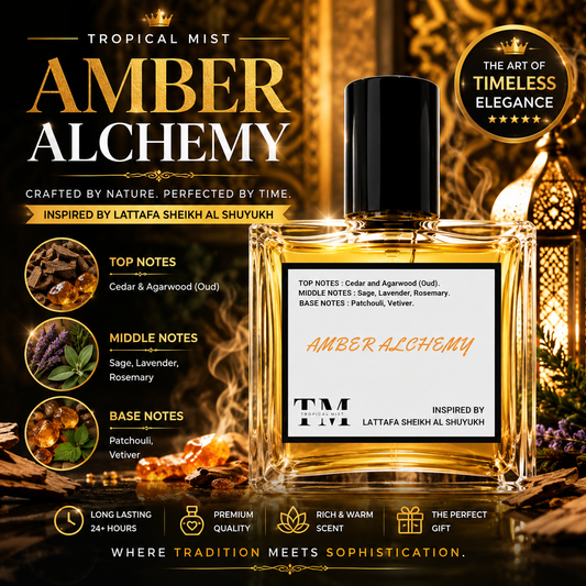 Amber alchemy - Inspired by Sheikh Al Shuyukh
