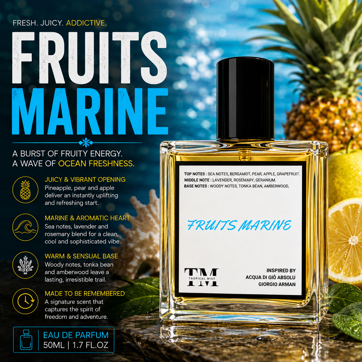 Fruits marine - Inspired by Acqua di Giò Absolu Giorgio Armani