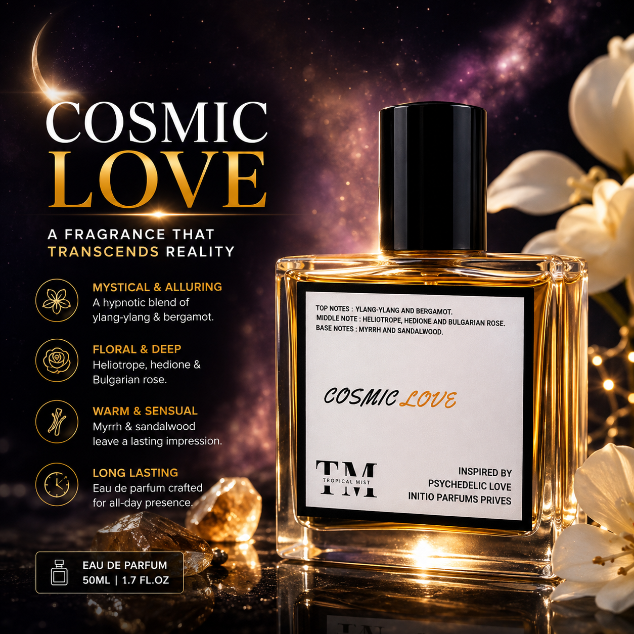 Cosmic love - Inspired by Psychedelic Love Initio Parfums Prives