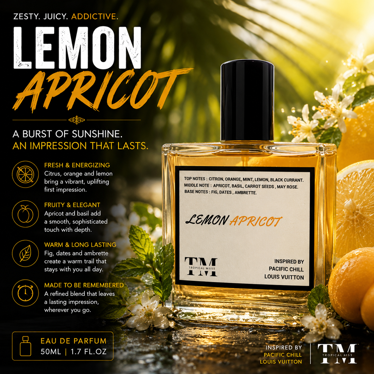 Lemon apricot - Inspired by Pacific Chill  Lv's