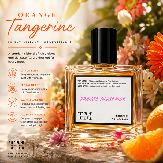 Orange tangerine - Inspired by Mon Paris Ysl