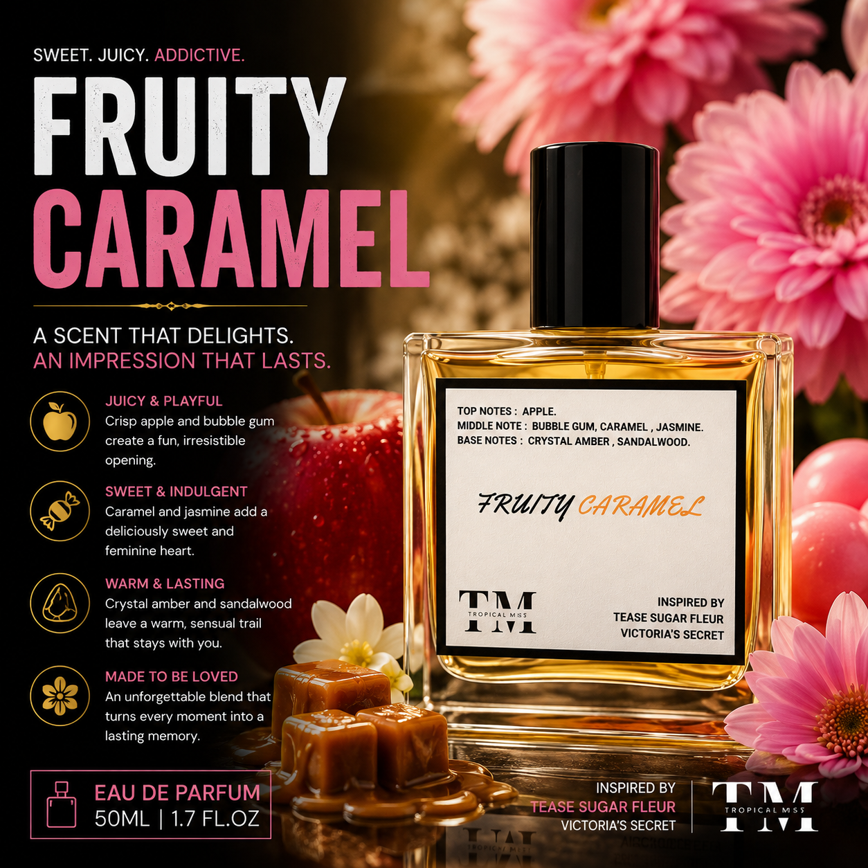 Fruity caramel - Inspired by Tease Sugar Fleur Vs