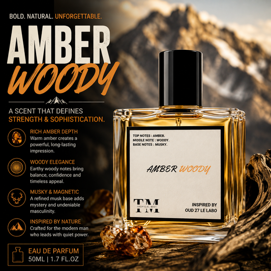 Amber woody - Inspired by Oud 27 Lelabo