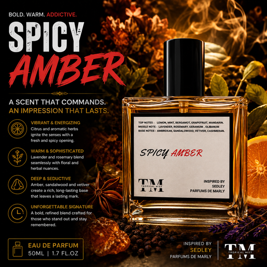Spicy amber - Inspired by Sedley  Parfums de Marly