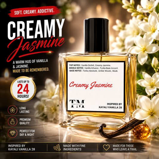 Creamy jasmine - Inspired by Vanilla 28 Kayali (Premium Light version  )